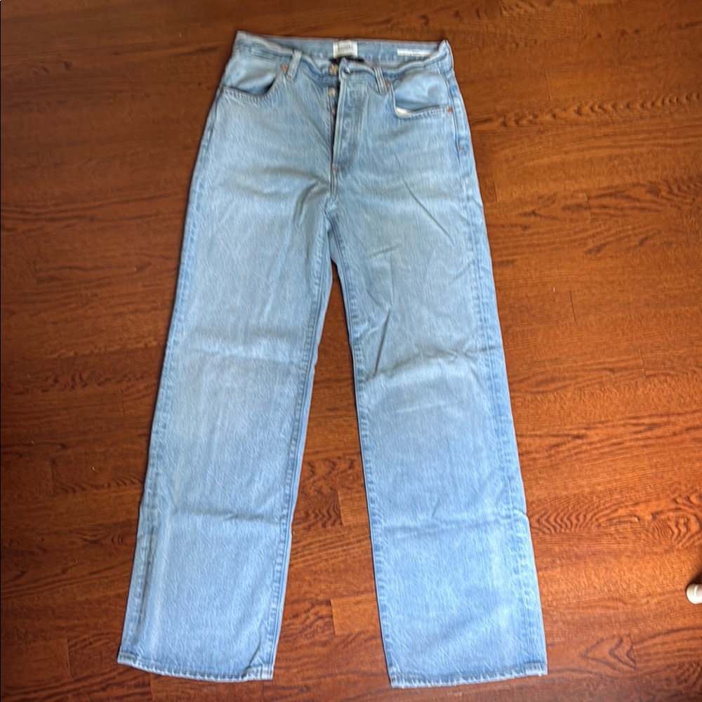 Citizens Of Humanity Light Blue High Rise Jeans